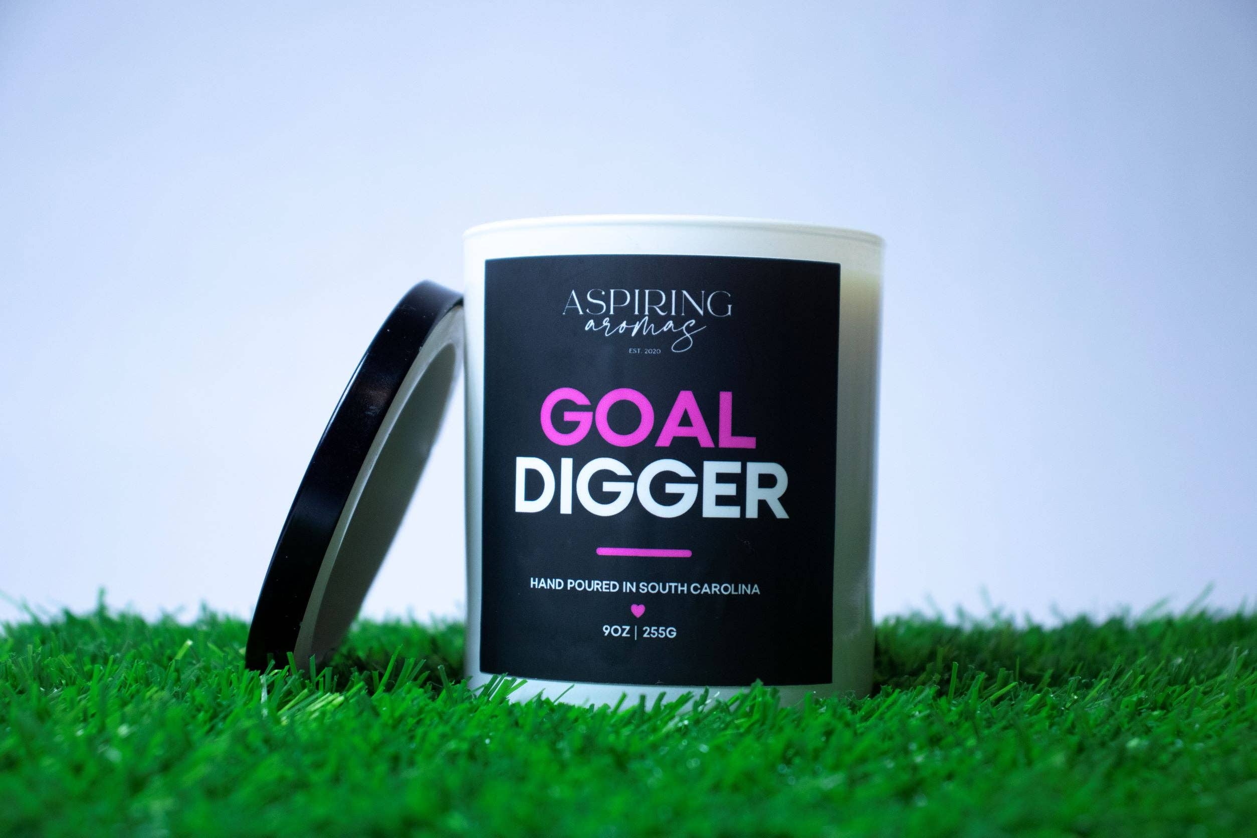 Aspiring Aromas - Wholesale Jar/Filled Candle - Goal Digger0