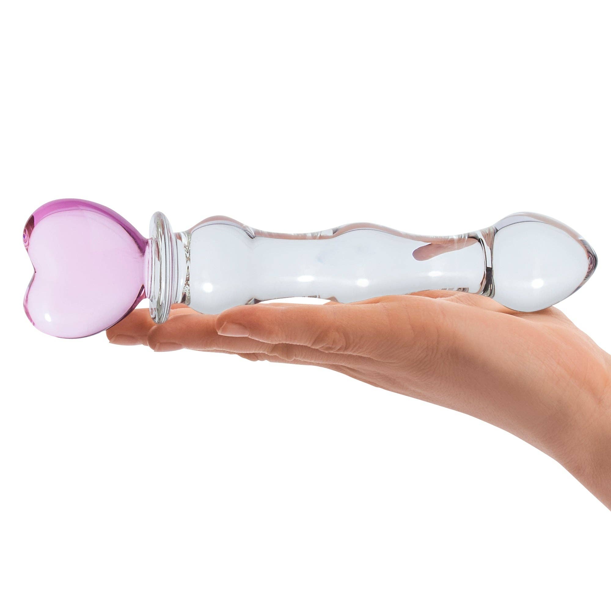 Lux Fetish Store – wholesale Sexleksaker – 8 ”älskling glas dildon4