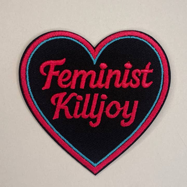 Parche de Corazón Feminista Aguafiestas para venta al por mayor de FAKEBERLIN