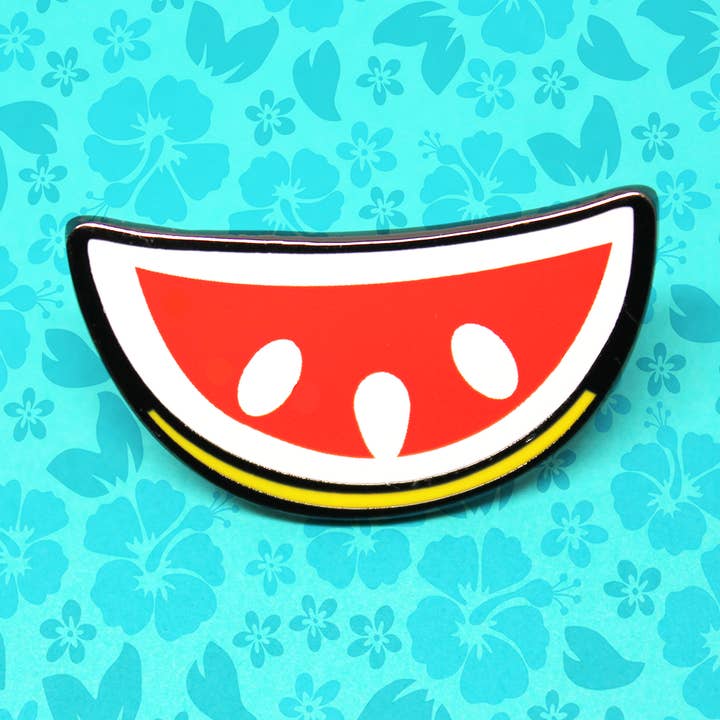 Pin de esmalte de melón de Alola para venta al por mayor de Geek Studio