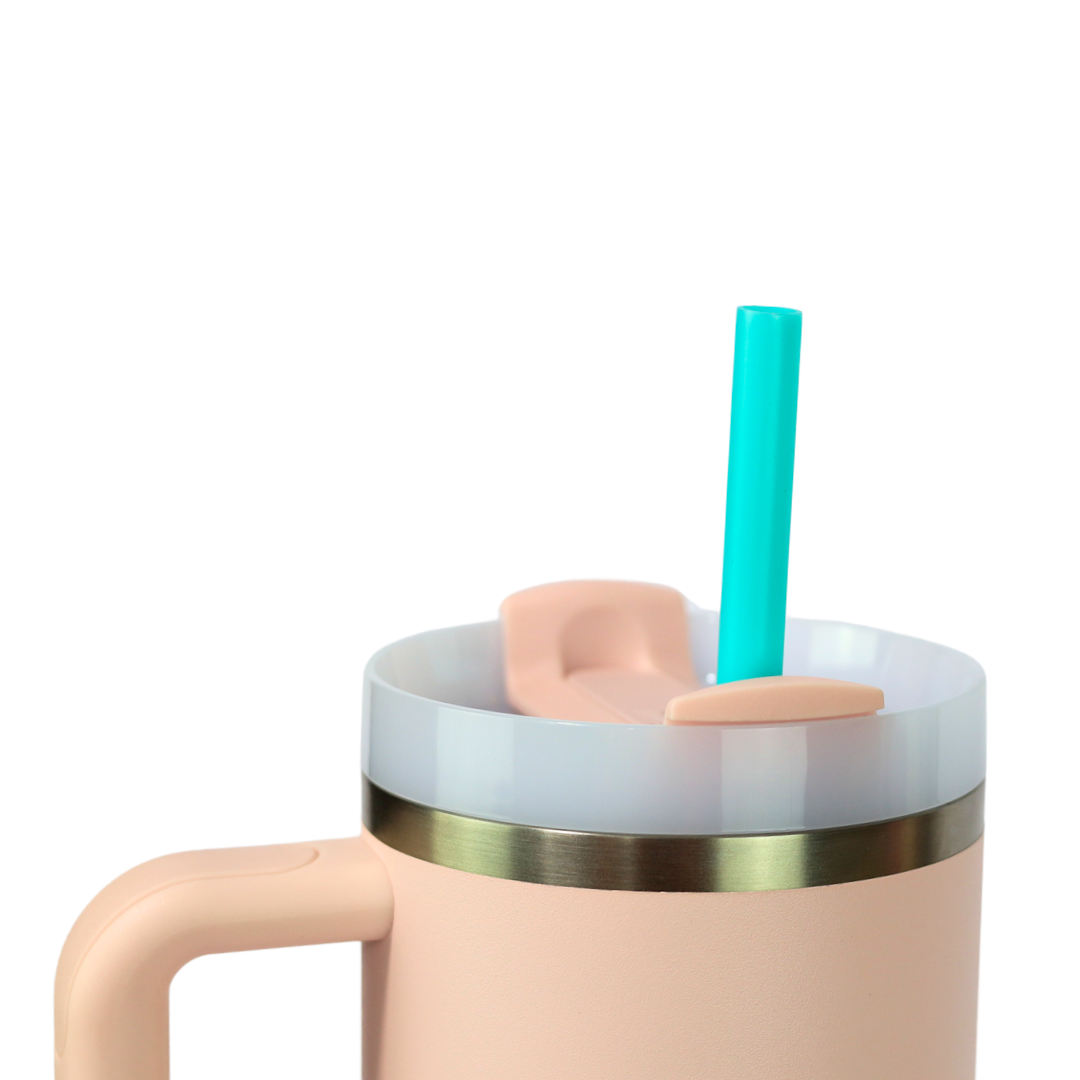 CharCharms - Wholesale Drinking Straw - 40oz Mixed Solid Straws (6 PK)5