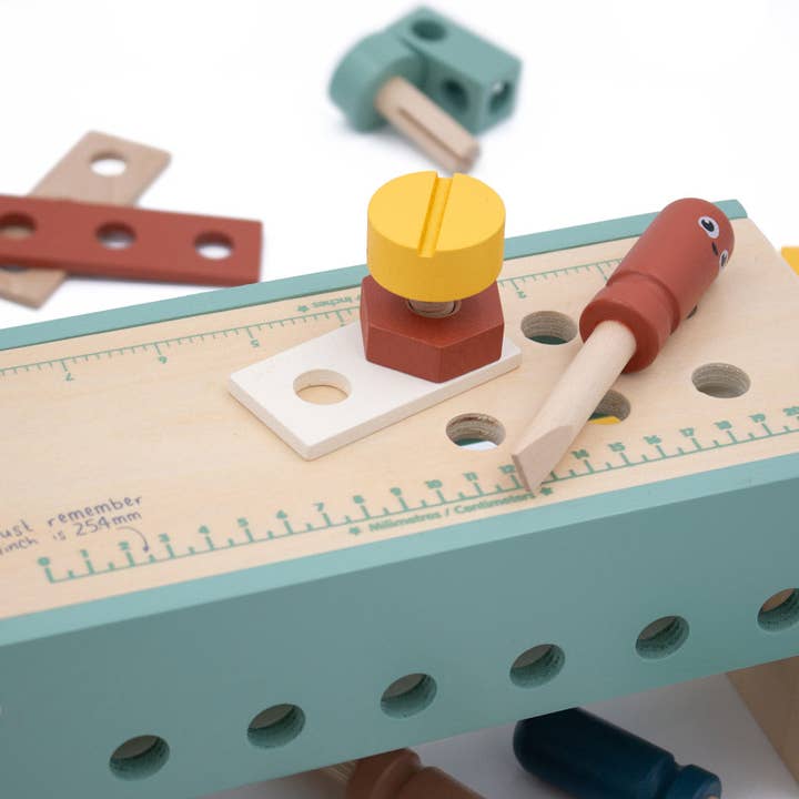 Inside Out Toys – wholesale Wood toy – Child – Tool Box / Mini Work Bench2