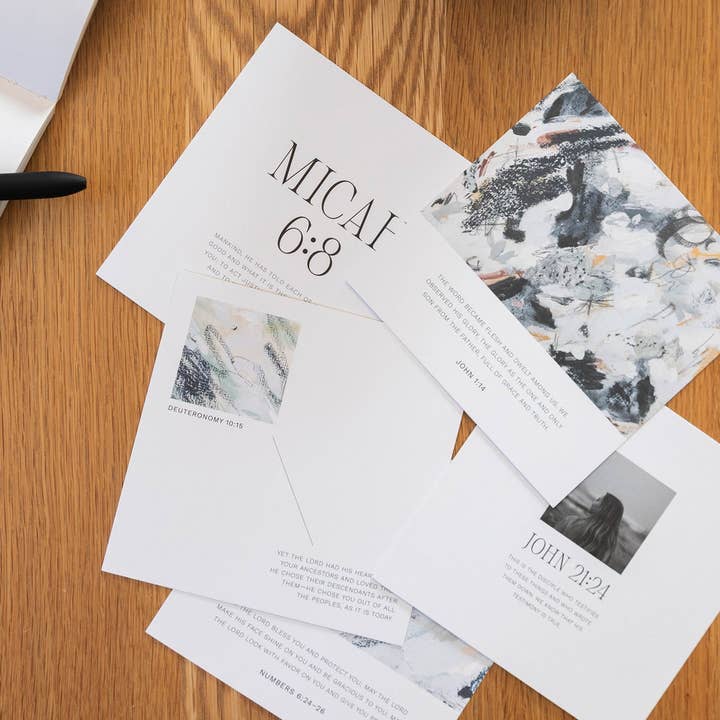 She Reads Truth - Wholesale Religious Card - People in the New Testament Scripture Card Set1