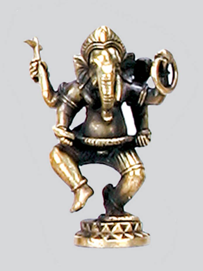 Dancing Ganesh Statue (S-25) for wholesale by Kathmandu Imports
