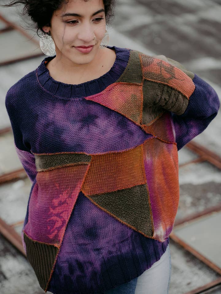 High Point tröja i alpin blom för wholesale av IWANCIW functional funware