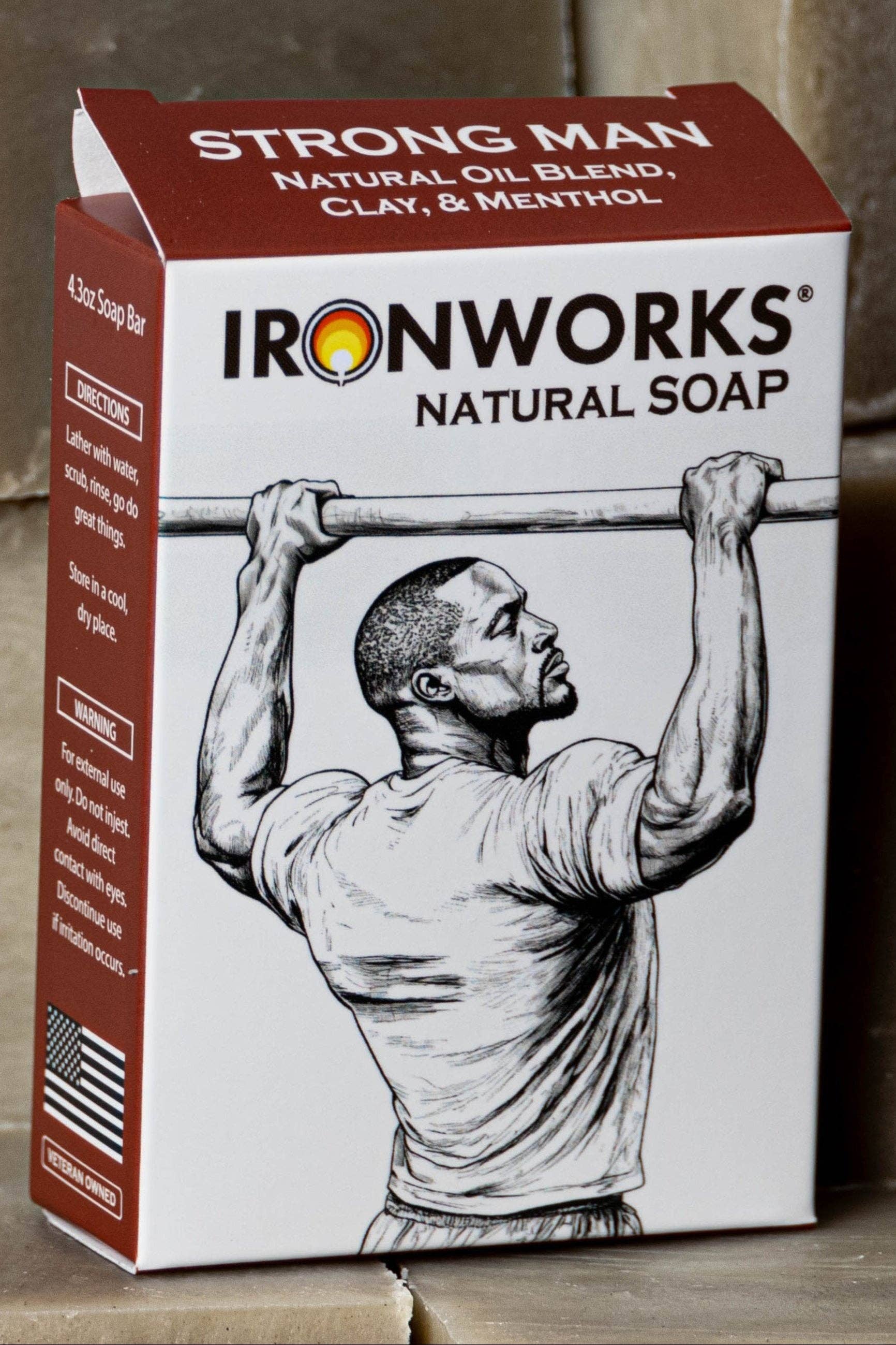 IRONWORKS Soap Company - Wholesale Bar Soap - Men's - Bar Soap Strong Man3