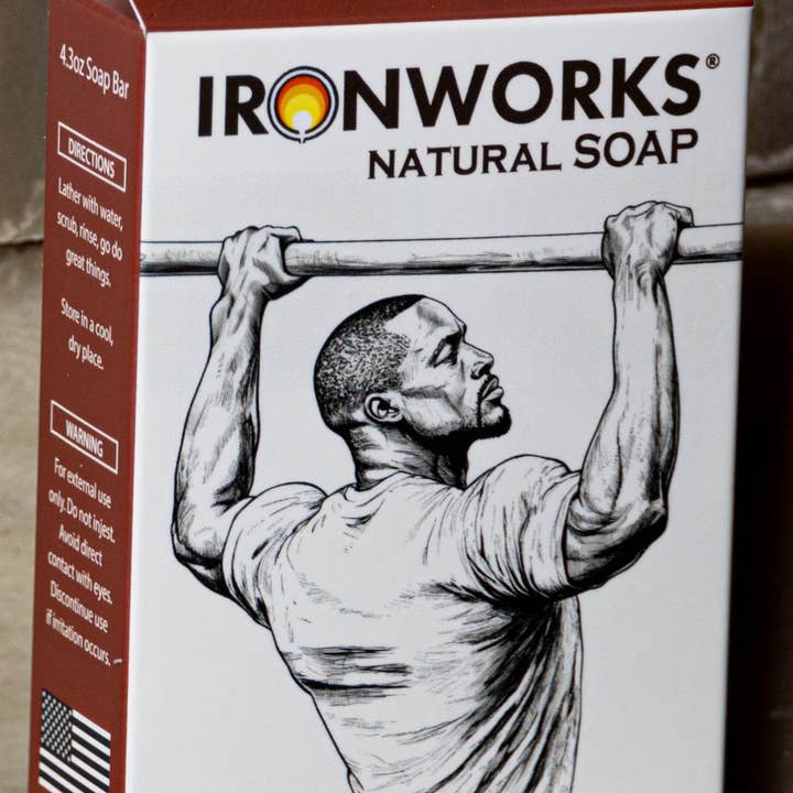 IRONWORKS Soap Company - Wholesale Bar Soap - Men's - Bar Soap Strong Man3