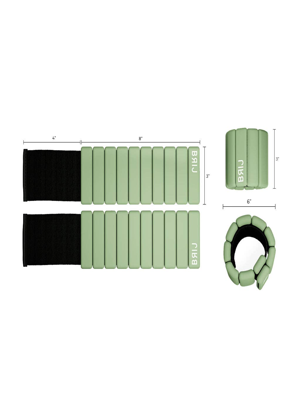 Tianello – Großhandel Fitnessgeräte – "Brij" Hand- und Fußgewichte0