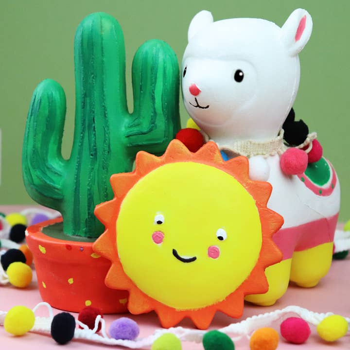 Doodle Hog - Wholesale DIY Craft Kit - Kids - DIY Alpaca Paint Your Own Squishies Kit!