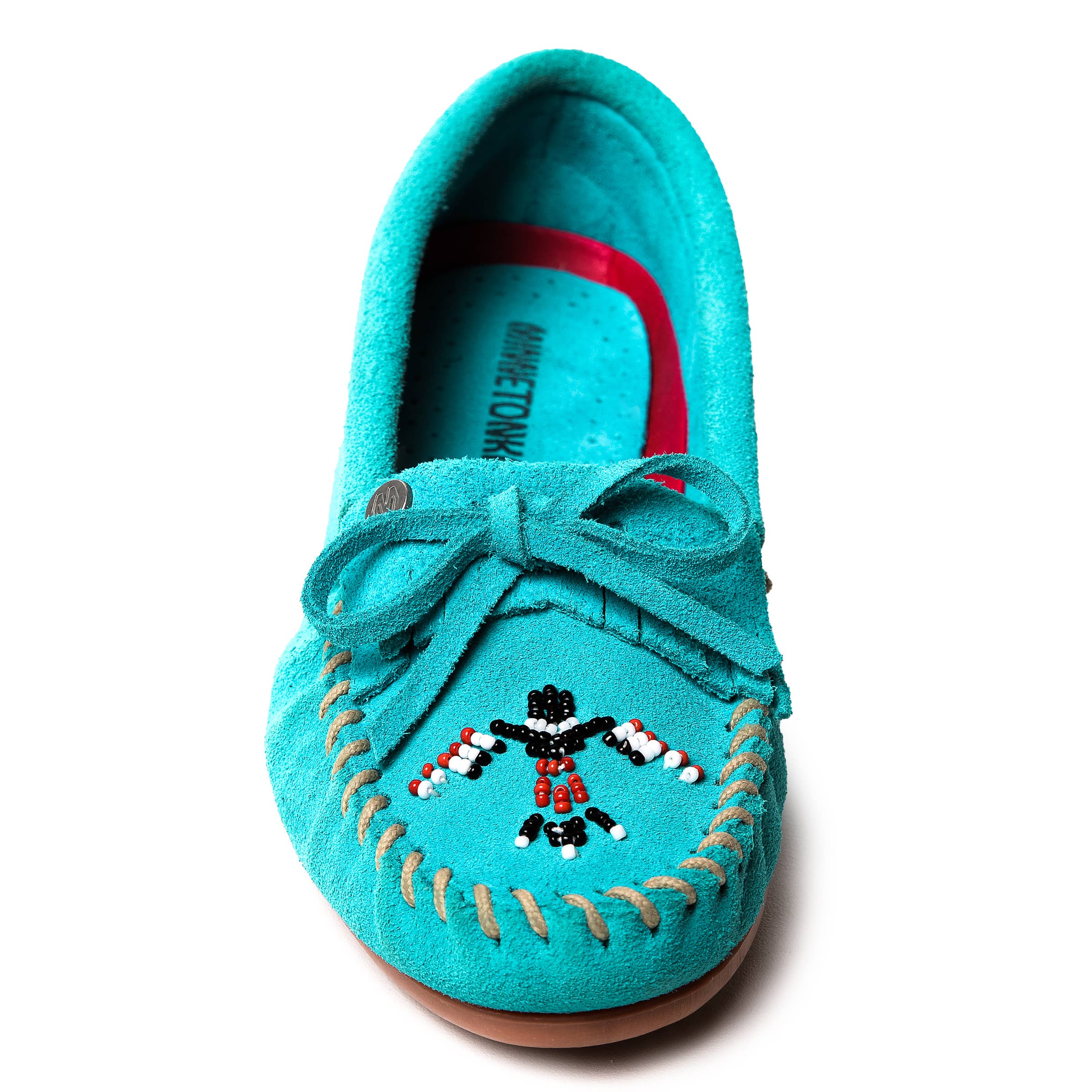 Minnetonka - Wholesale Flats/Loafers - Women's - Women's Thunderbird Animikii Suede Beaded Moccasin26