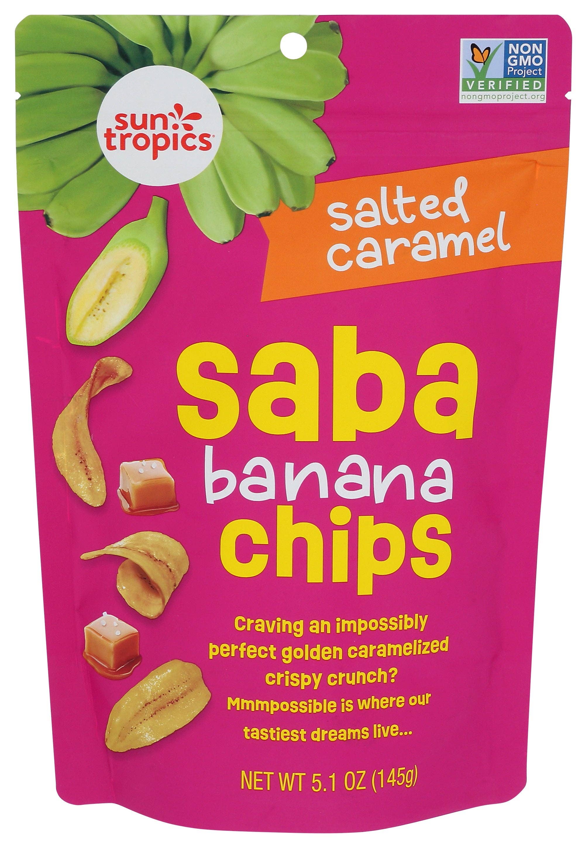 Everyday Supply Co - Wholesale Chips - SUN TROPICS CHIPS BANANA SLTD CARAMEL - Case of 12
