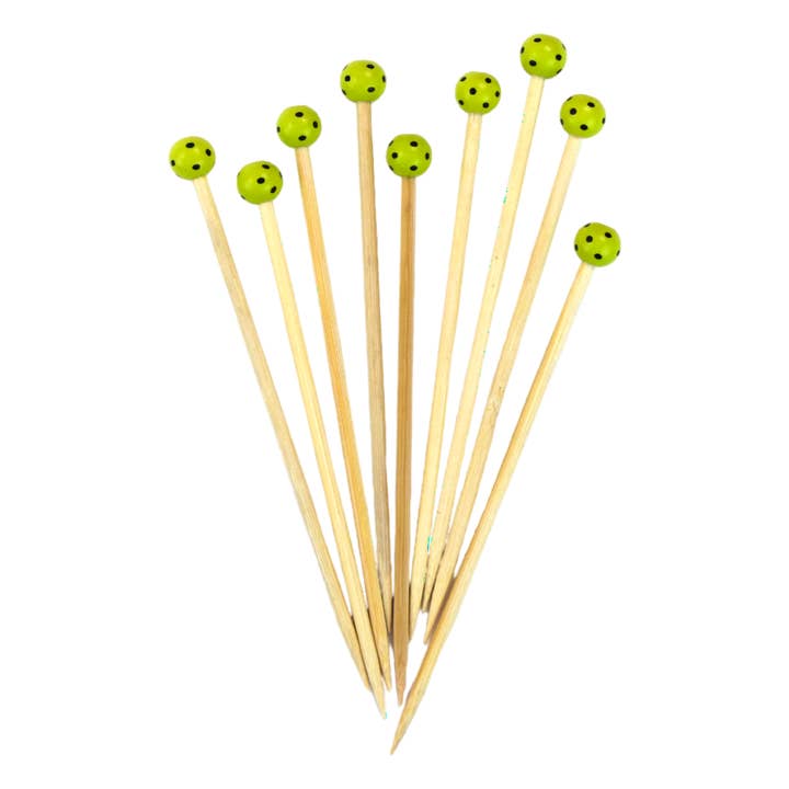 Racquet Inc - Wholesale Cocktail Pick - Pickleball Cocktail Picks (20-Pack)2