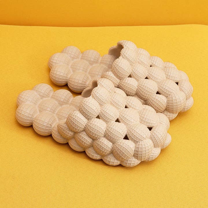 VIGOR - Wholesale Slippers – Women's - Lychee Bubble Slippers for Women Men's Beach Slides Sandals8