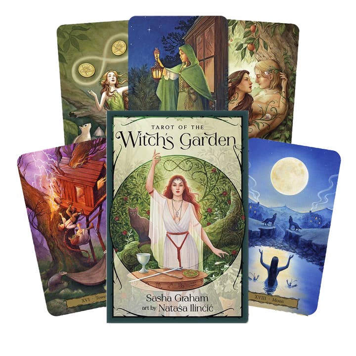 Cardshouse - Vendita all'ingrosso Tarocchi - Carte dei Tarocchi del Giardino della Strega Llewellyn