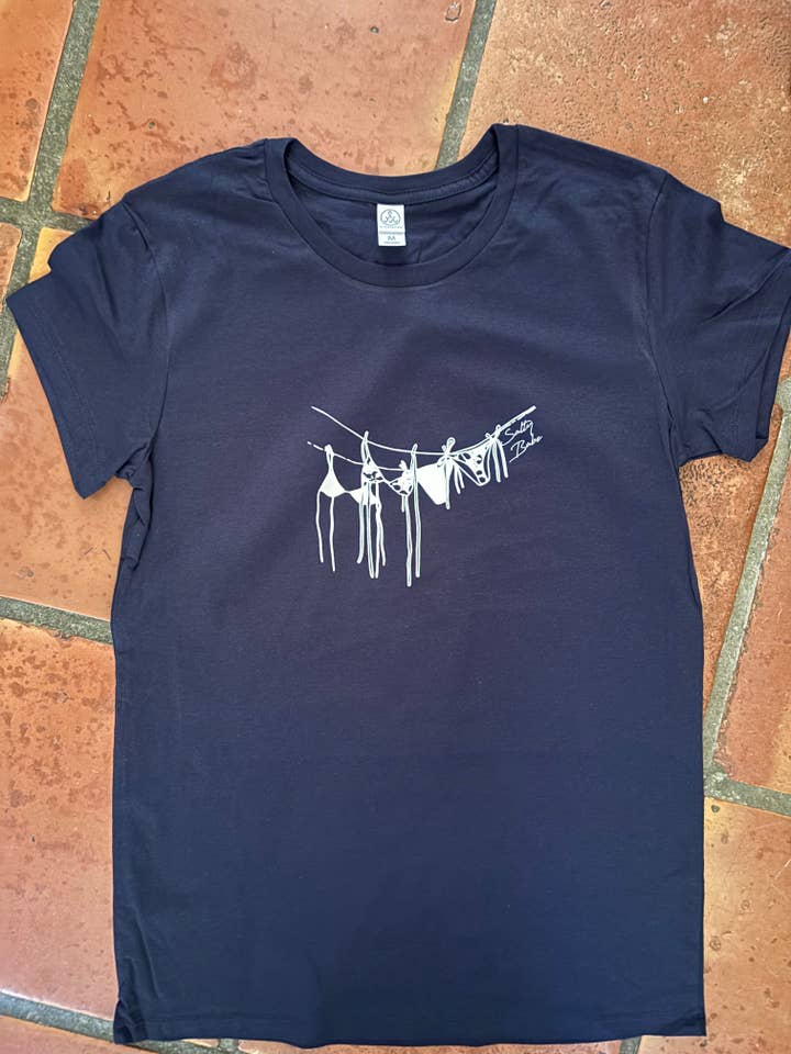 Line Dried Tee for wholesale by The Salty Babe