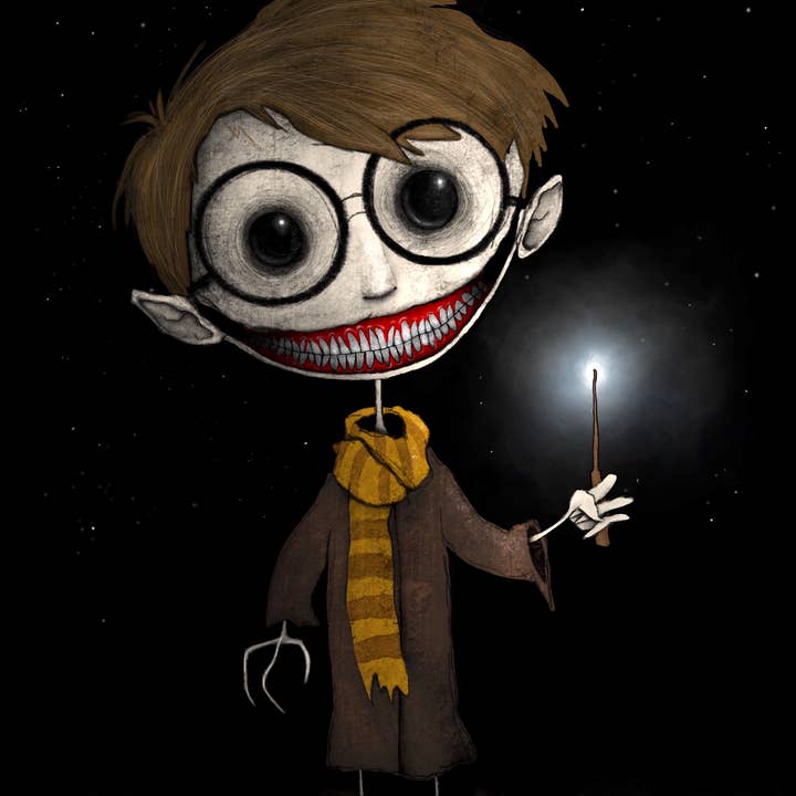 Creeptoons - Vente Affiche d'art - Imprimé Harry Potter