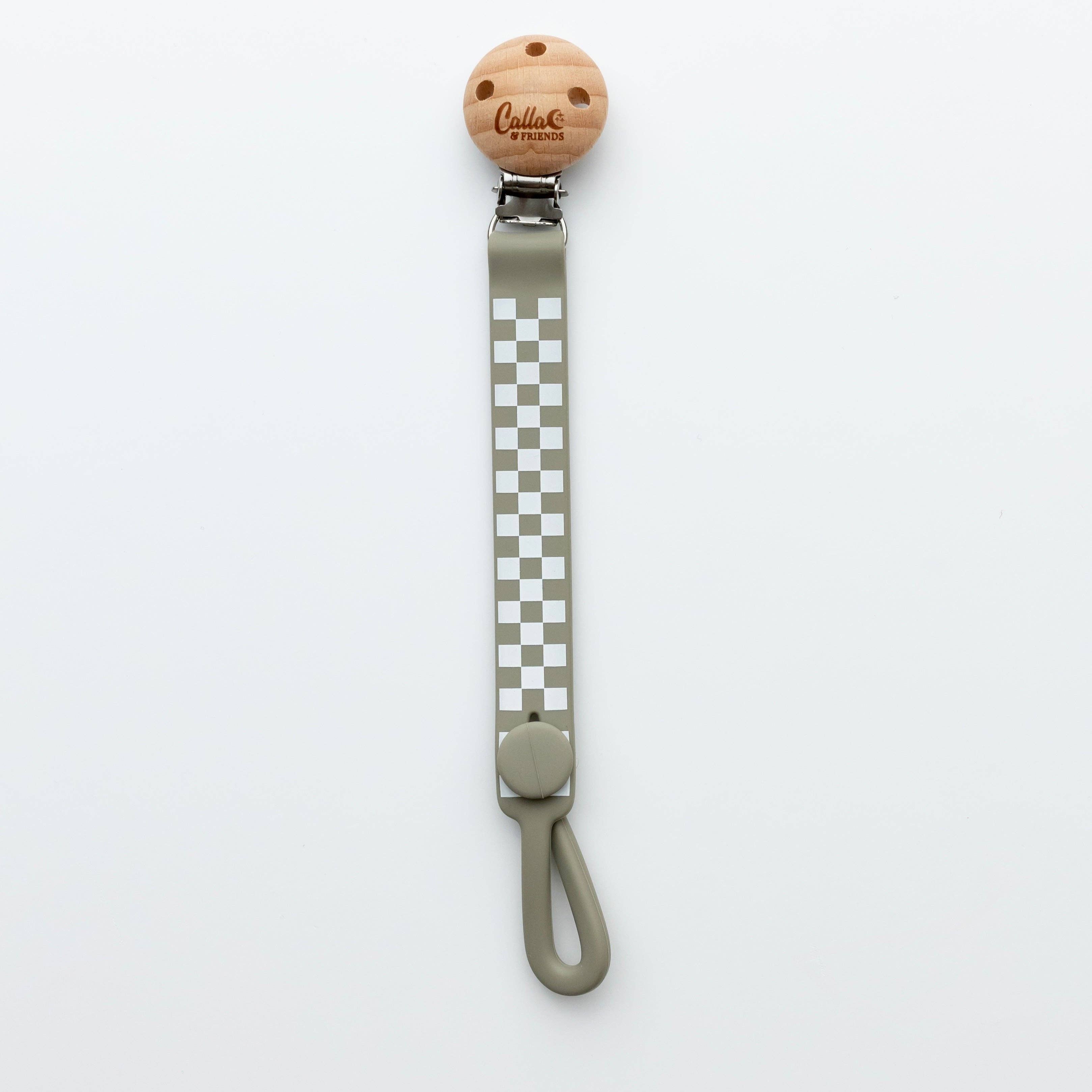 Calla & Friends – wholesale Nappklämma - Baby – Nash Everything Clip - Rutig6