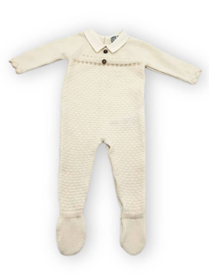 Pelele Strickanzug beige Dr. Kid by | Charanga für den Großhandel von Charanga