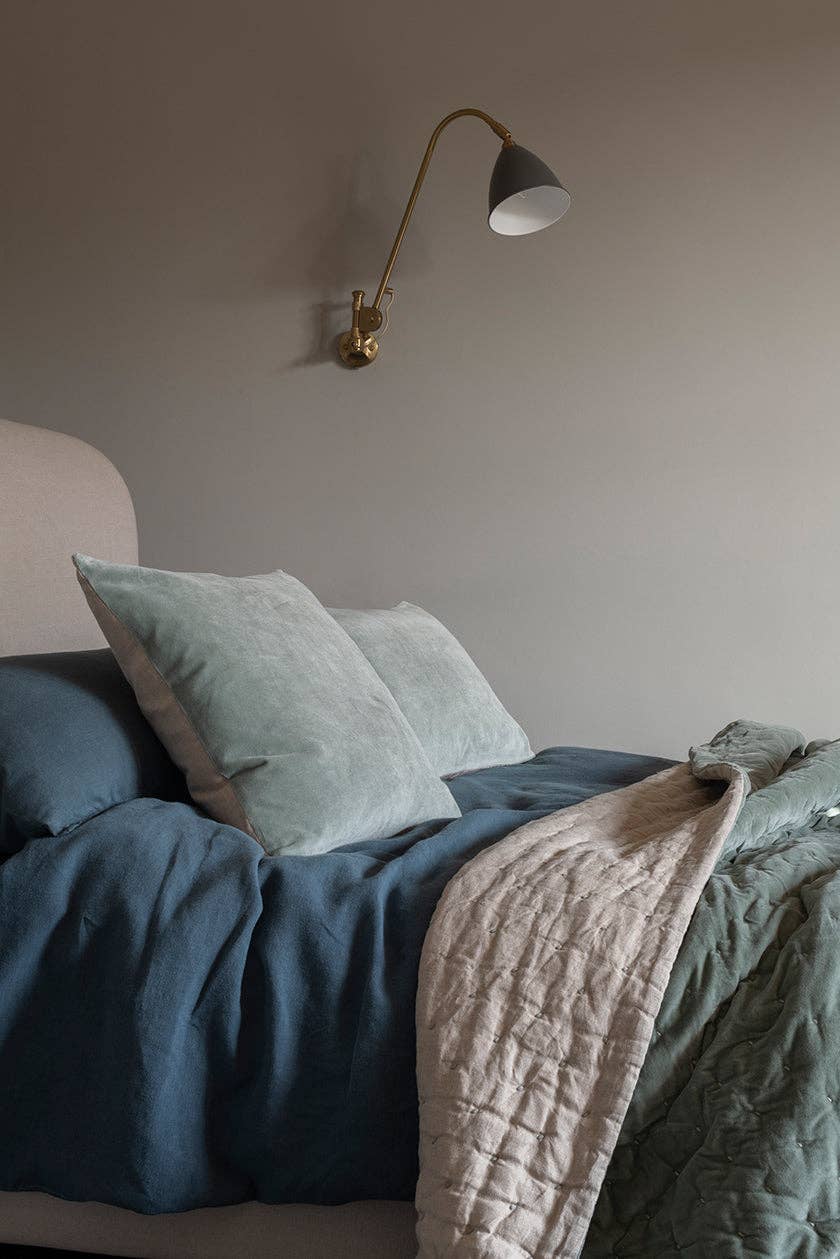 Niki Jones - Vente Coussin lombaire - Housse de coussin rectangulaire en lin velours16