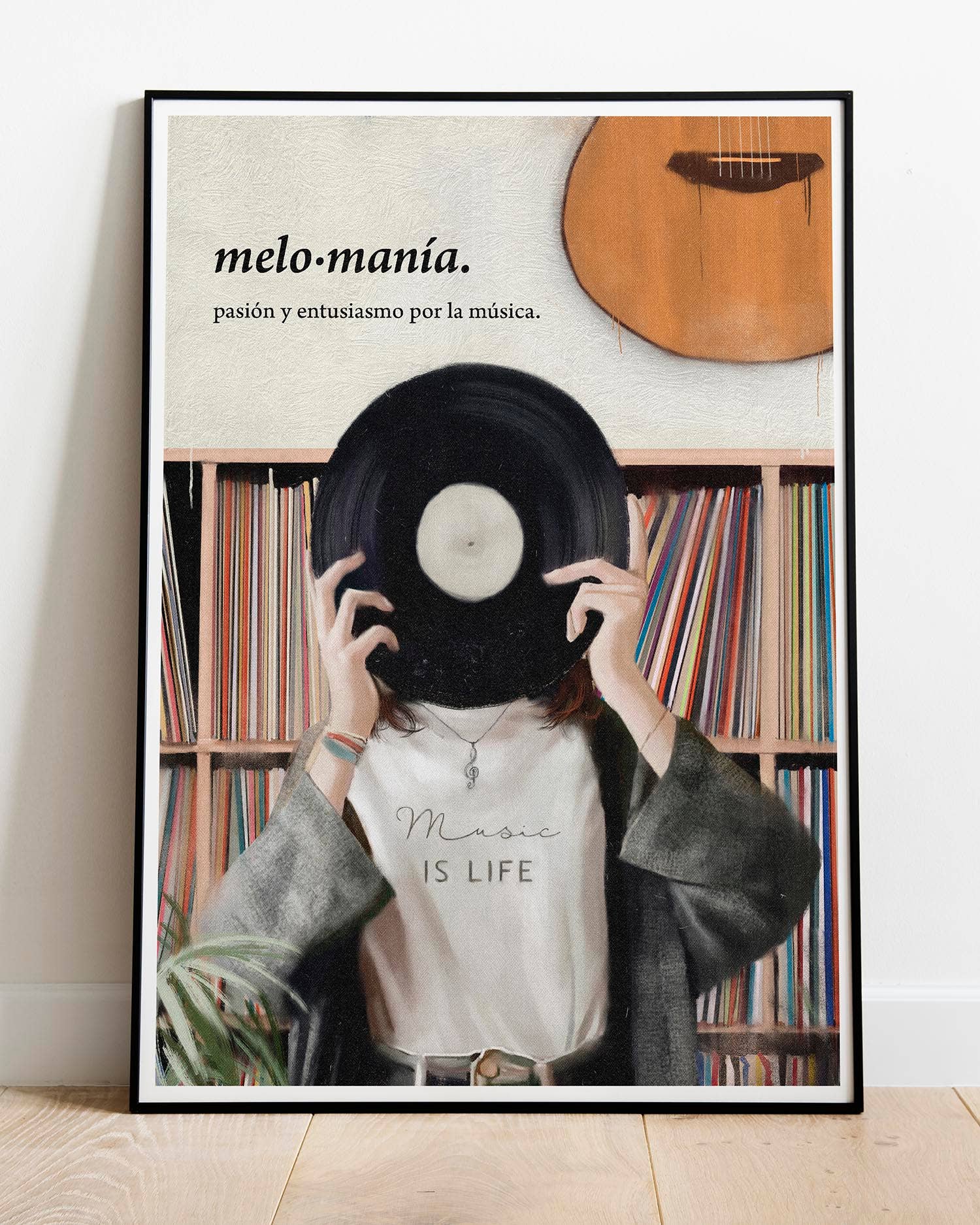 MENGANITAdecual - Wholesale Art Print - "Melomania" art print1