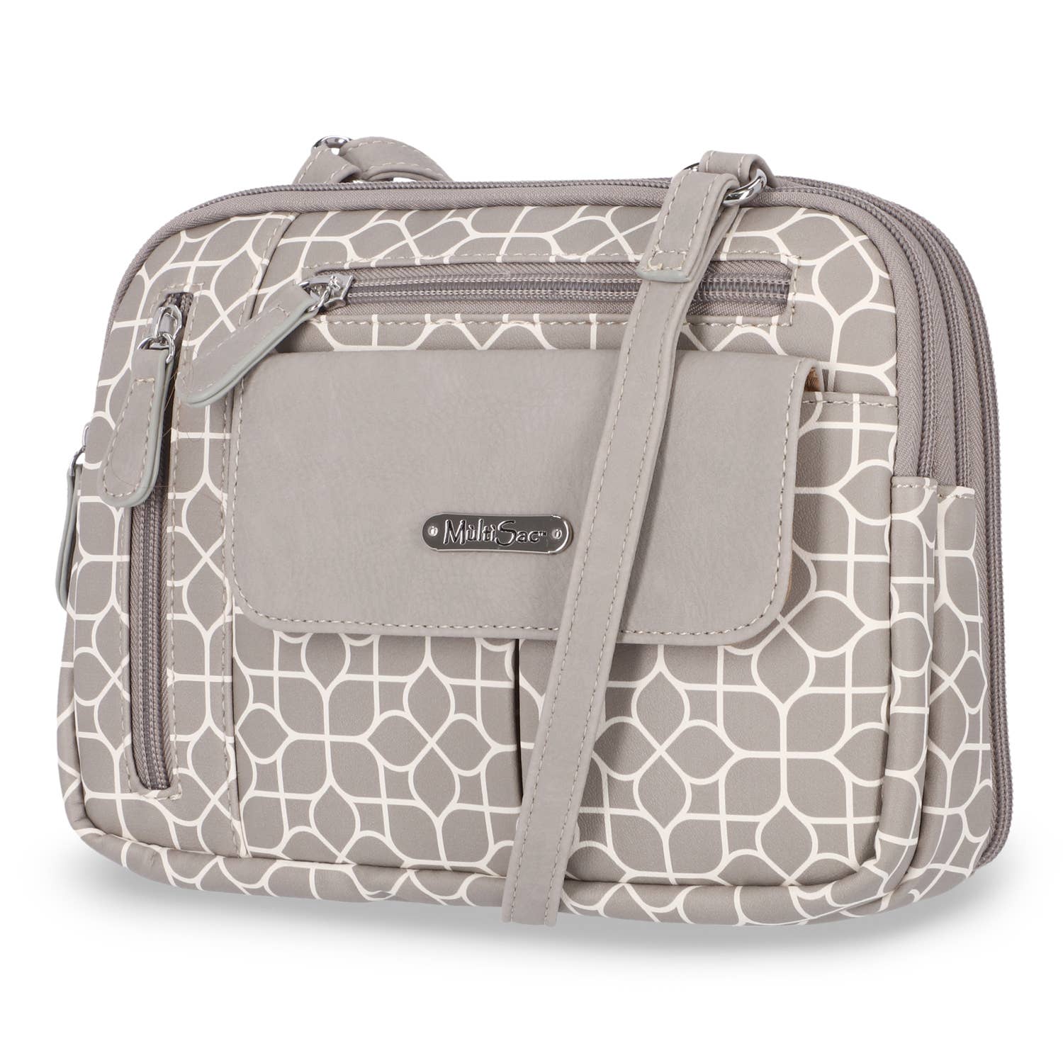 Multisac Handbags - Wholesale Crossbody Bag - Women's - Multisac Zippy Triple Compartment Crossbody9