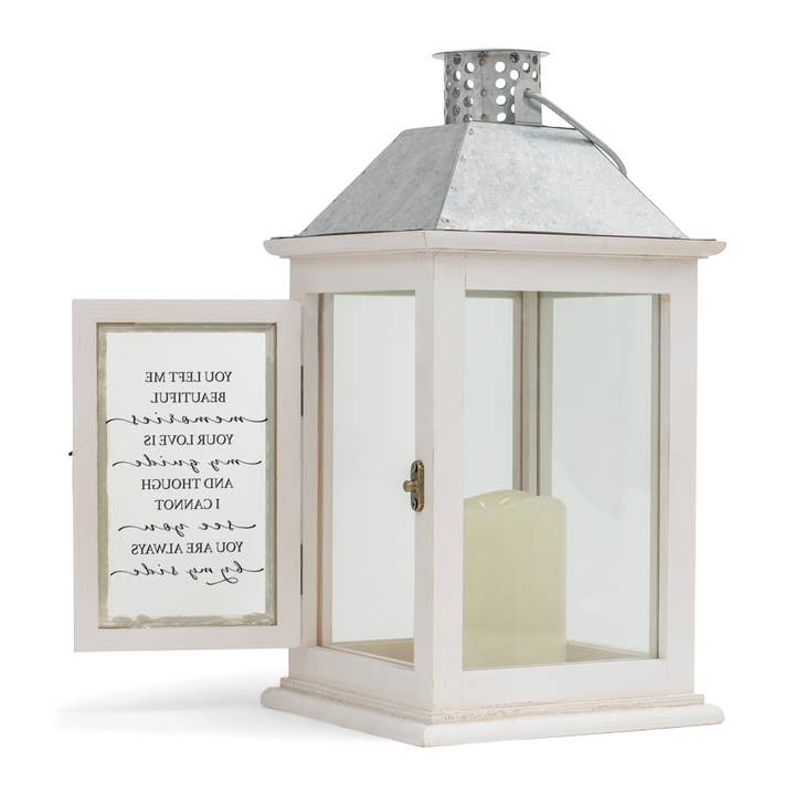 Cottage Garden - Wholesale Lantern - You Left Me Beautiful Memories