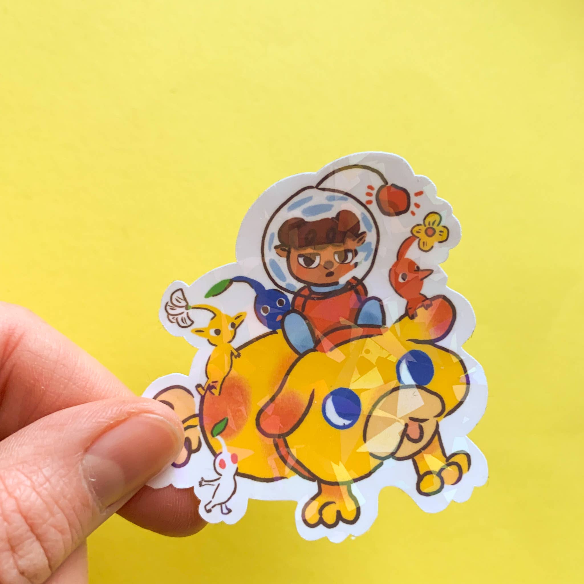 Sophie Heywood - Venta al por mayor Pegatina - Pegatina Holográfica de Pikmin0