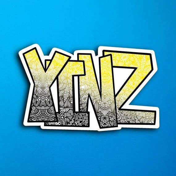 Zenspire Designs - Wholesale Sticker - YINZ Sticker (WATERPROOF)