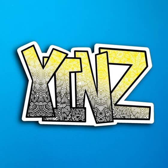Zenspire Designs - Wholesale Sticker - YINZ Sticker (WATERPROOF)0