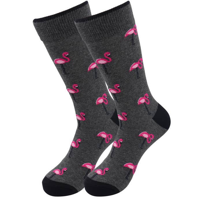 Real Sic – Engroshandel Strømper - Unisex – Animal Fun Sokker - Tiger, Flamingo, Guldfisk, Toucan Sokker