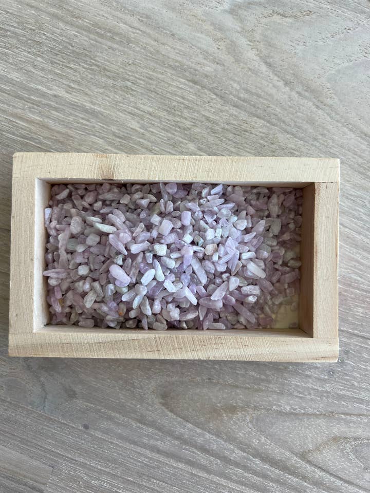 Kunzite Chips 3-5mm for wholesale by Luna Rae