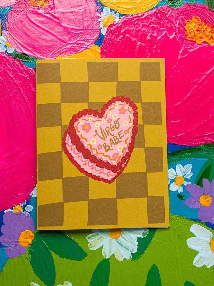 virgo card for wholesale by Bouquet of Joy