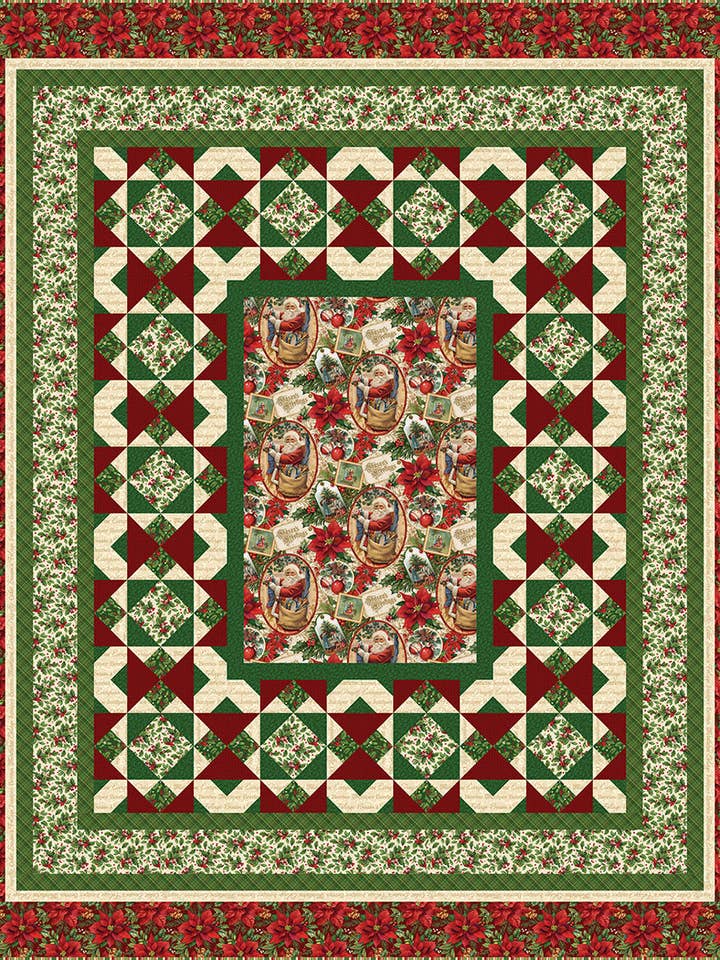 Patrón de Colcha Recuerdos de Navidad para venta al por mayor de The Whimsical Workshop