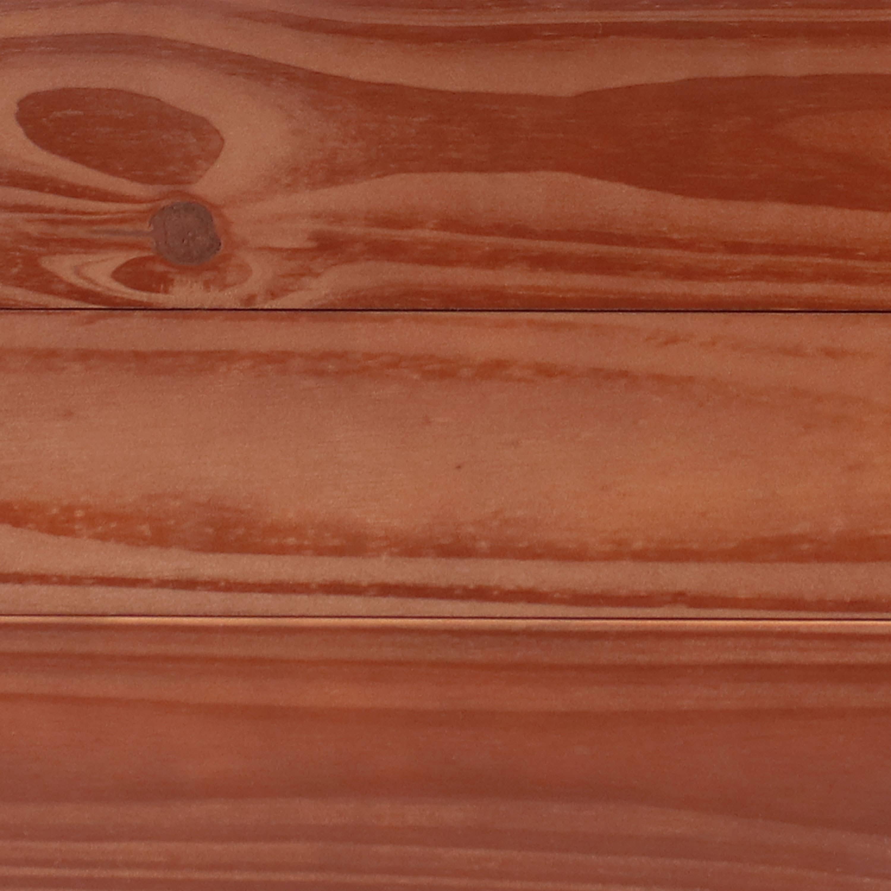 Sunnydaze Decor - Wholesale Planter Box - Acacia Wood Raised Garden Bed with Liner - 14.75" H - Brown9