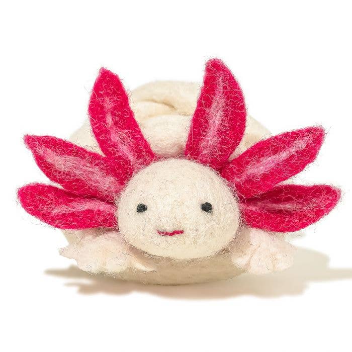Cat in the Box LLC - Wholesale Pet Toy - Cat - Wool Axolotl Cat Toy with a 5-Foot Long Tether