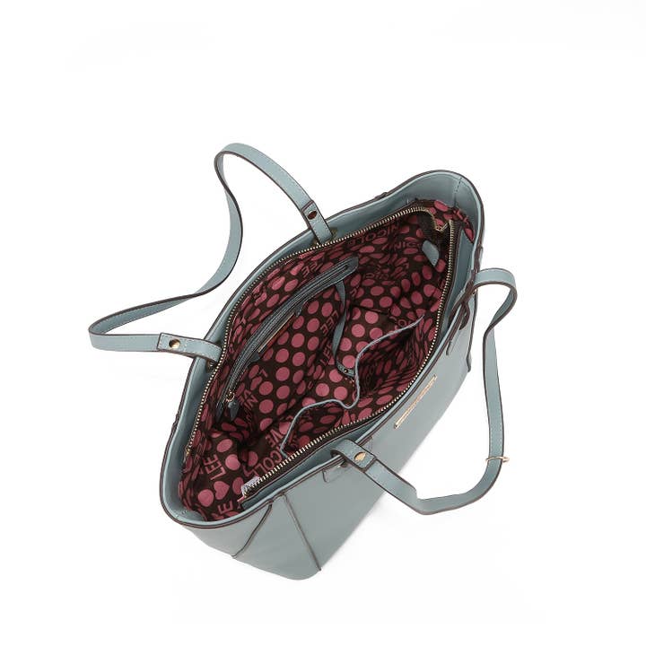 Nicole Lee - Wholesale Shoulder Bag - Women's - CONJUNTO DE 3 PIEZAS (Shopper, Bolso pequeño, Neceser)16