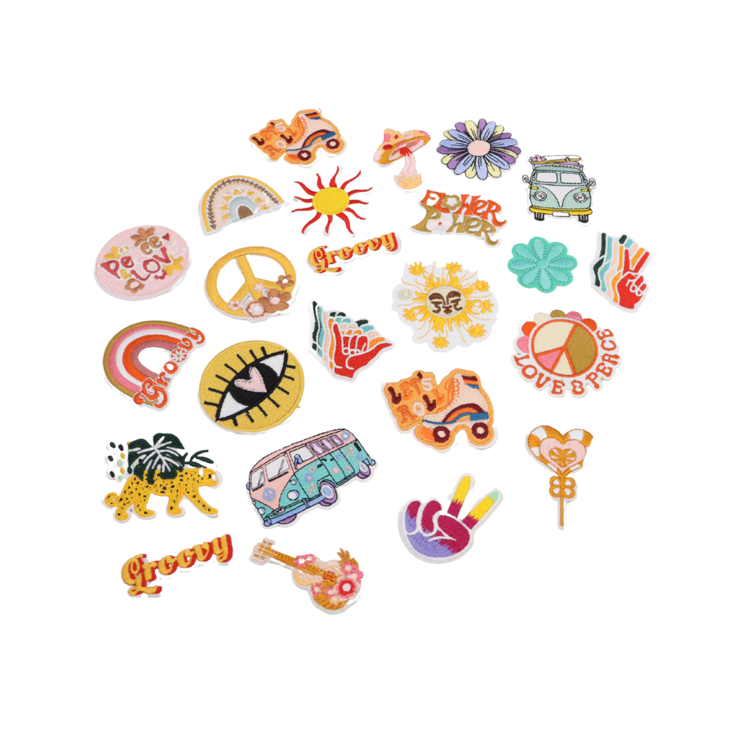 The Charm Bar Company - Wholesale Patch - * Hippie Patch Collectie0