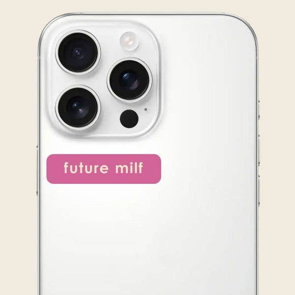 3D epoxy klistermærker "fremtidig MILF" for engroshandel hos Cobart