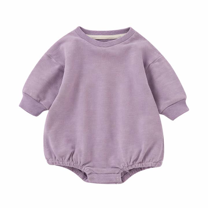 Sweater Bubble Romper Sweatshirt Romper for wholesale by Creatively Cheryl