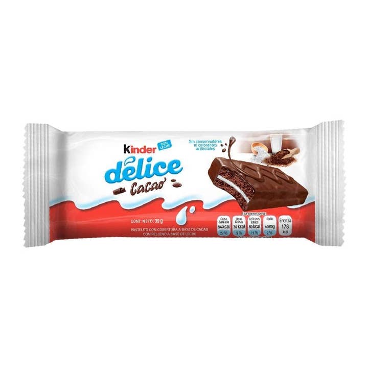 Kinder Délice 39 grammes 20 unités pour la vente par Snacky Candy