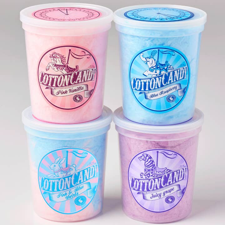 Fairy Tale Cotton Candy - Wholesale Cotton Candy - Pink & Blue Swirls Cotton Candy3