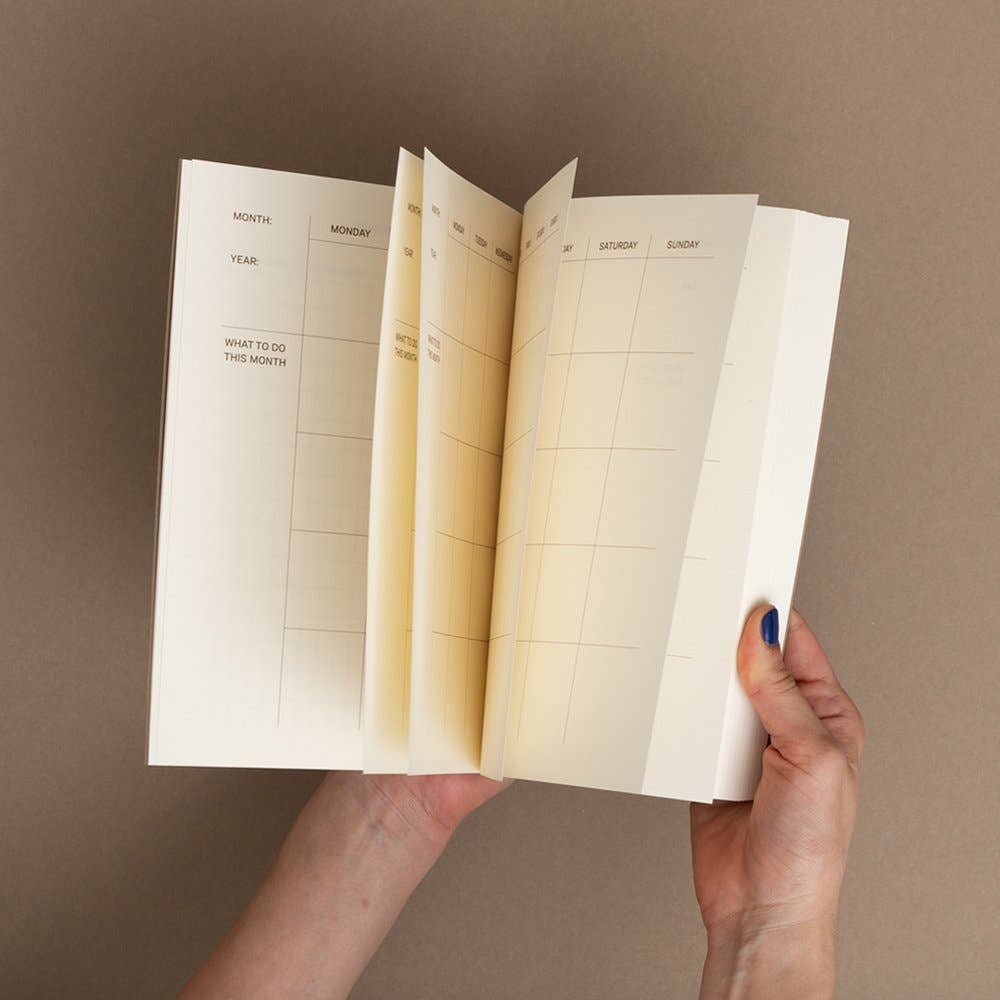 Paper Street - Vente Agendas - Planificateur quotidien - édition Cacao3