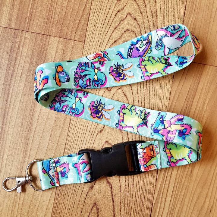 90s Critters Lanyard for wholesale by Fresh Hot Flavors LLC
