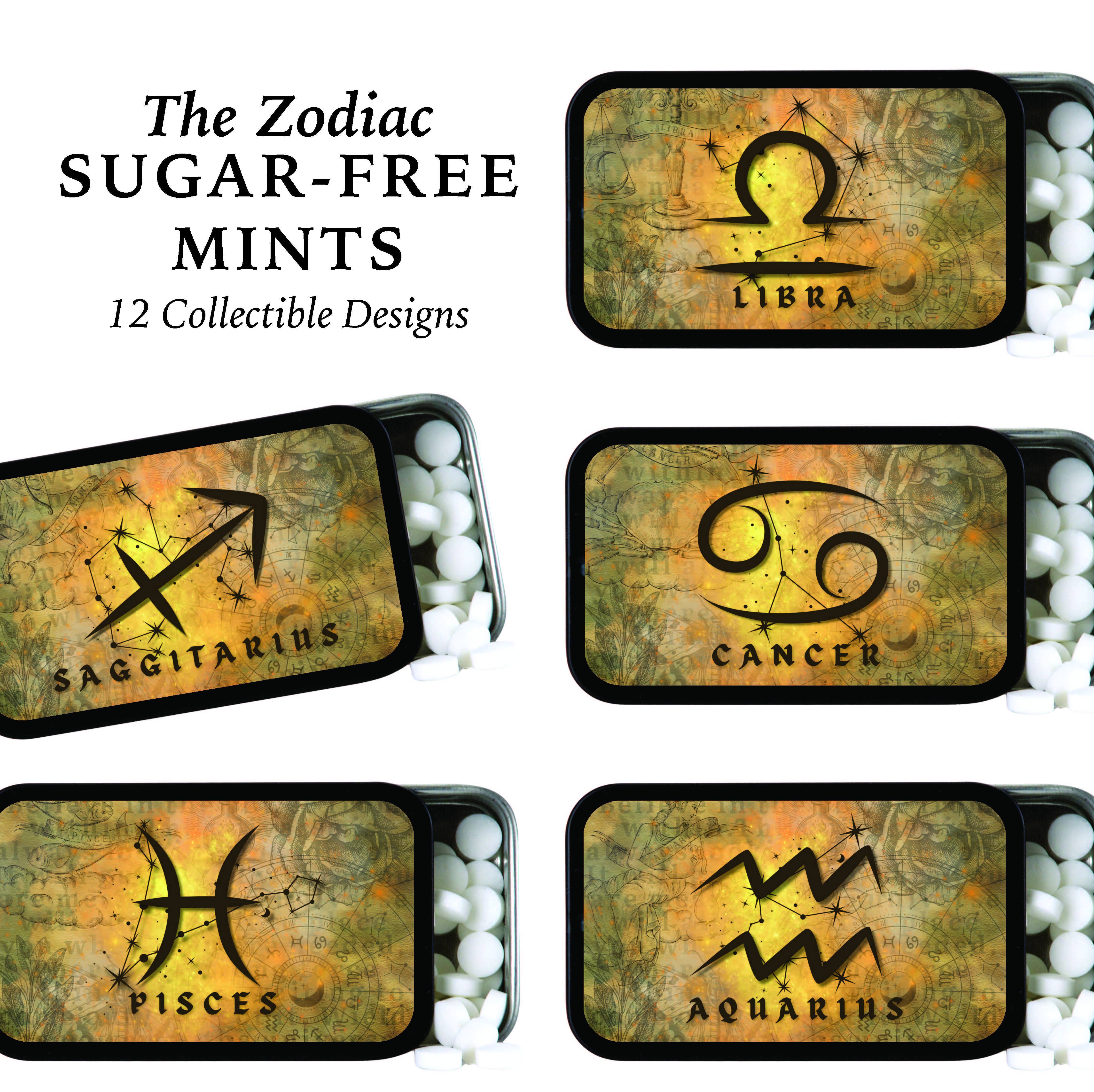 Round Barn Companies - Wholesale Mints - Zodiac MINTS: Mint for Every Sign1