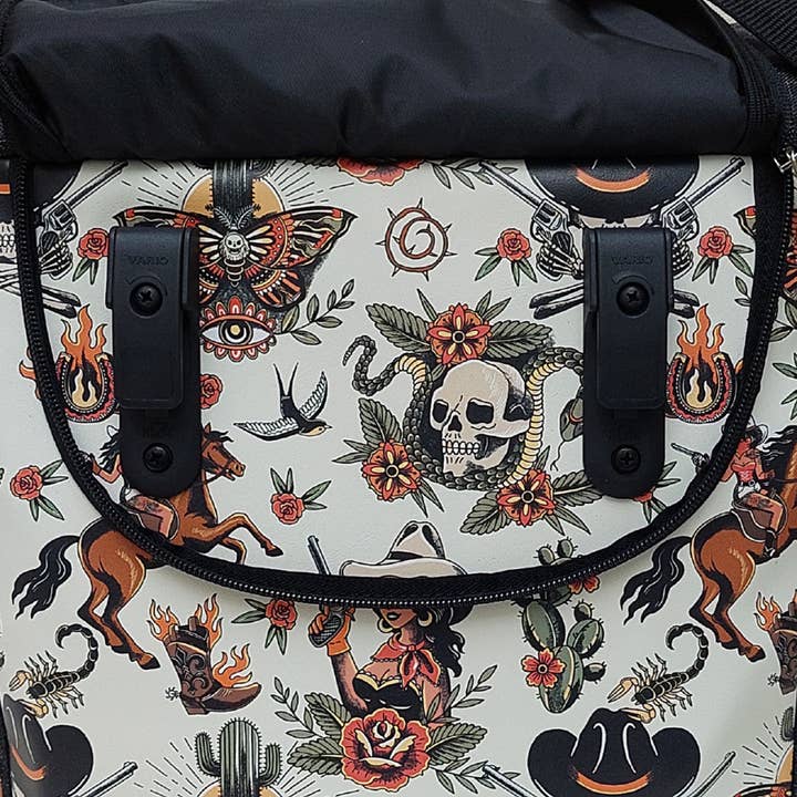 Ikuri - Wholesale Biking Accessories - Bicycle bag for luggage rack single bag cowgirl4