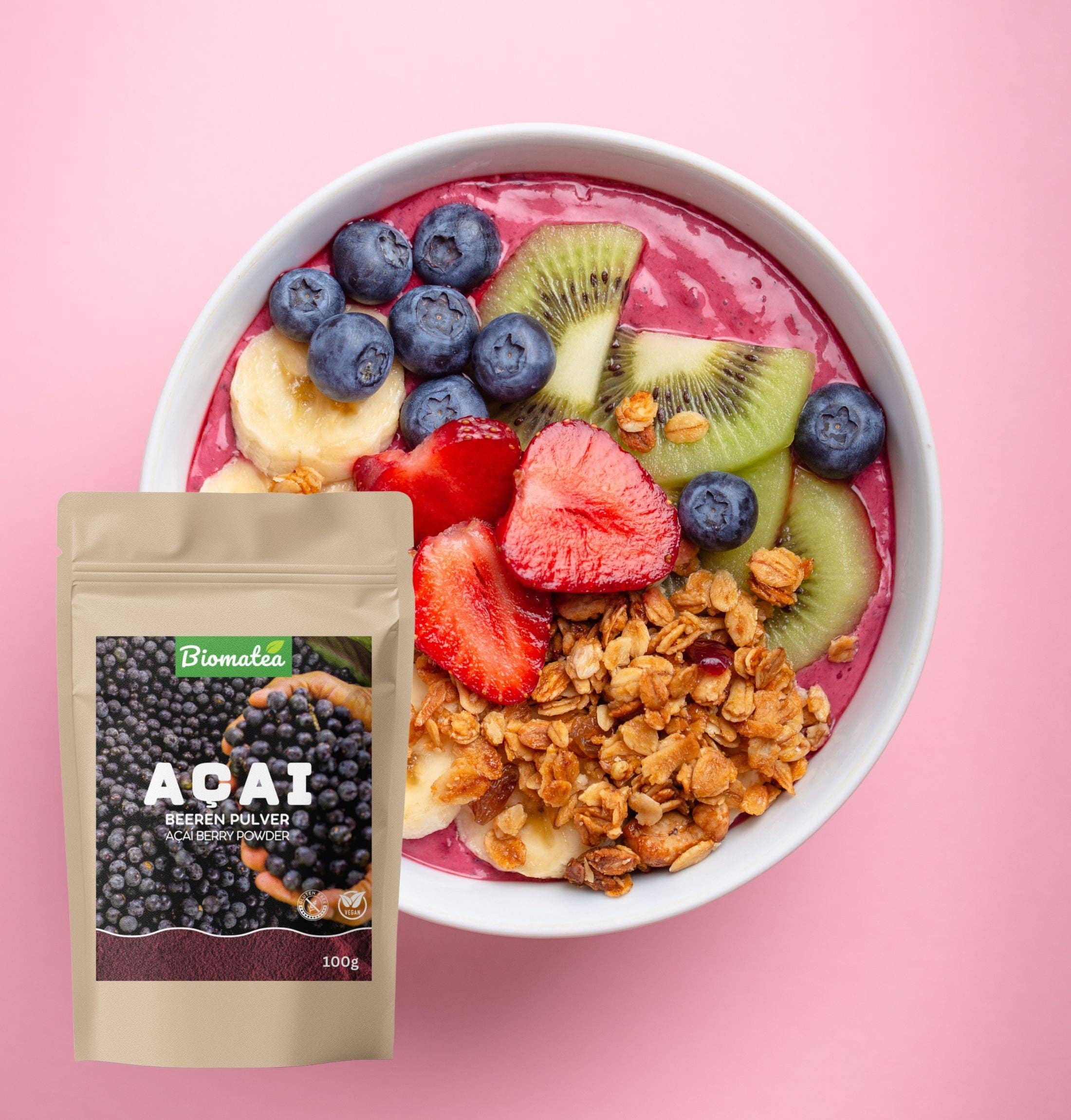 Biomatea - Wholesale Protein/Superfood Powder - Acai berry powder, 100g3