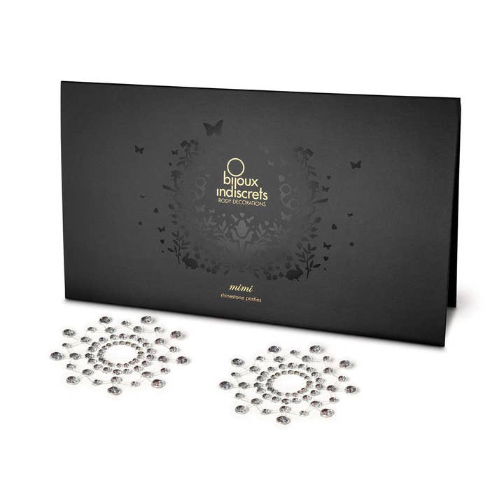 Sexology – wholesale Bröstvårteklistermärken - Dam – Bijoux Indiscrets Mimi Juvel Pasties - Silver