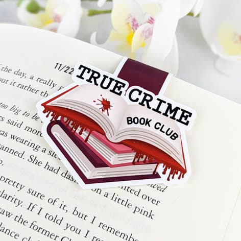 Aphrodite Bookclub - Wholesale Bookmark - Magnetic Bookmark - True Crime Book Club bookmark - Horror