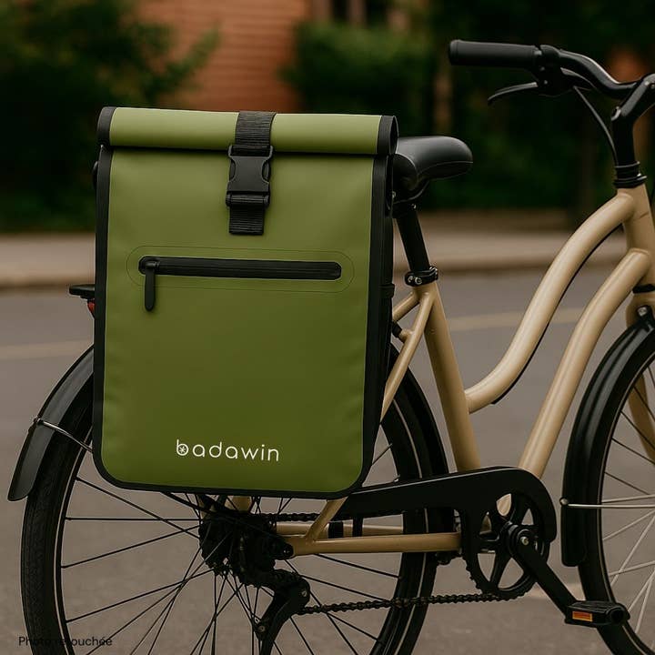 BADAWIN - Wholesale Biking Accessories - Aaron Green Badawin Bicycle Luggage Carrier Bag 3