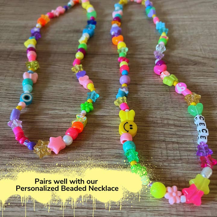 Wake and Make - Wholesale Kids Necklace - Kids - Kitschy Beaded Necklace9